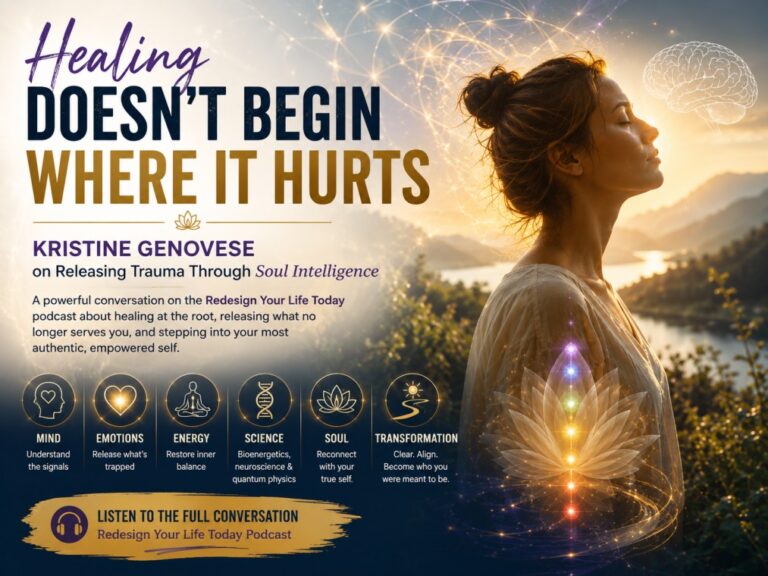 Healing Doesn’t Begin Where It Hurts: Kristine Genovese on Releasing Trauma Through Soul Intelligence
