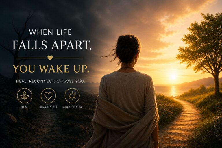 When Life Falls Apart, You Wake Up: Lessons in Healing, Reconnection, and Choosing Your Happiness